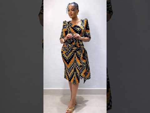 Latest Ankara Dress for summer party #latestafricaprint #africanclothing #africanclothing #fashion