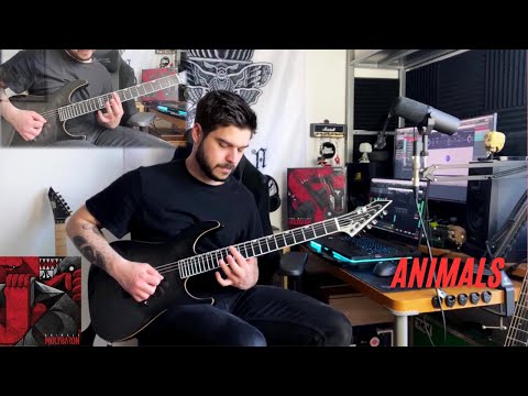 MOLYBARON - Animals Guitar Playthrough
