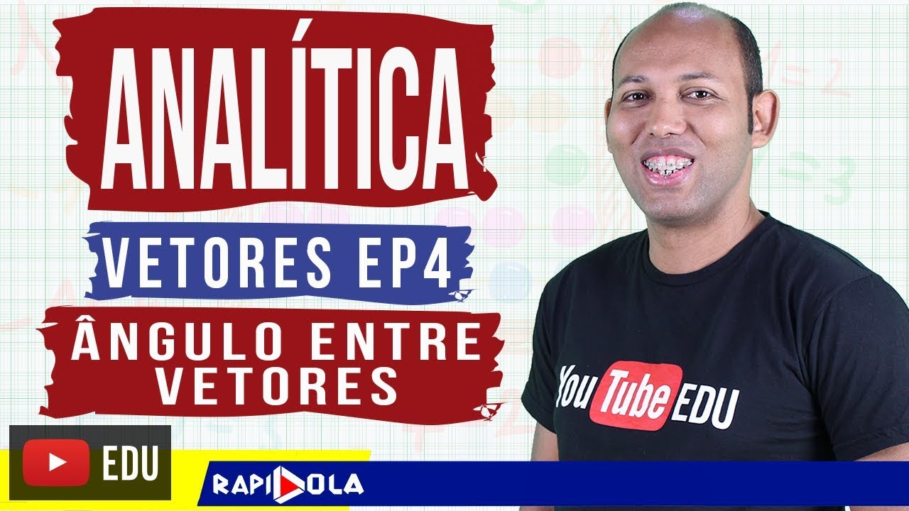 ÂNGULO ENTRE VETORES ✅ GEOMETRIA ANALÍTICA NO ESPAÇO