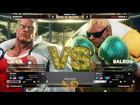 [SFVCE] Winners Final - Burkish (Urien) vs Brian F (Balrog) @ NLBC Online Edition #3