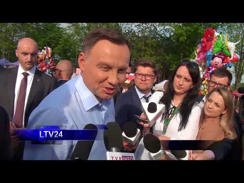 PREZYDENT RZECZPOSPOLITEJ POLSKIEJ W HALINOWIE.