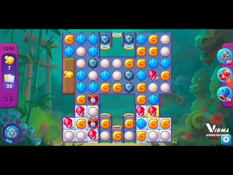 Fishdom. 5246 super hard level no boosters and diamonds