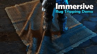 JS Rumpled Rugs - Immersive Tripping Demo