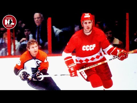 06.01.1983. Суперсерия. (HD) Филадельфия Флайерз - СССР (Е.Майоров) | 1983. Philadelphia Fly - USSR