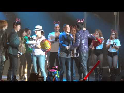 [fancam] 110603 JYJ concert micky's birthday