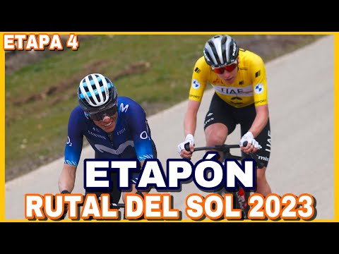 RESUMEN ETAPA 4 ➤ RUTA del SOL 2023 🇪🇸 Etapón Emocionante