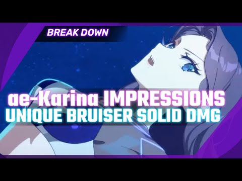 [Epic Seven x aespa] ae-Karina kit revealed. MOST UNIQUE BRUISER we've gotten in ages analyzed!