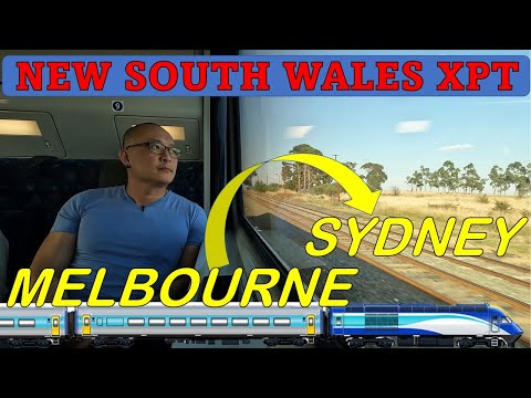 New South Wales XPT Train - Melbourne to Sydney First Class "Daysitter"