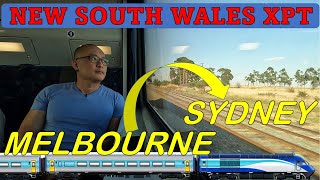 New South Wales XPT Train - Melbourne to Sydney First Class "Daysitter"