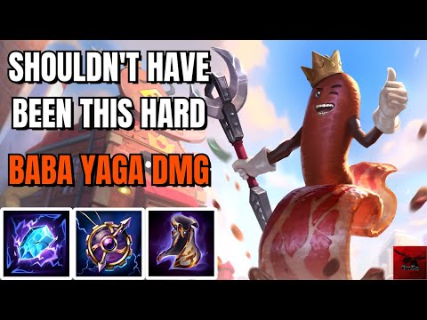 This Game Shouldn't Have Been This Hard | Baba Yaga Damage Build - Smite Ranked Joust
