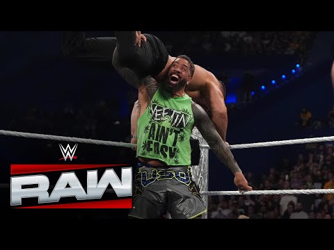 Jey Uso saves Jimmy Uso from Vision onslaught after Bronson Reed win: Raw highlights, Oct. 13, 2025