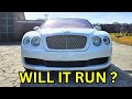 Can I Get This Cheap Salvage Bentley Flying Spur To Run
