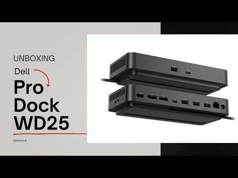 Dell Pro Dock WD25 100W