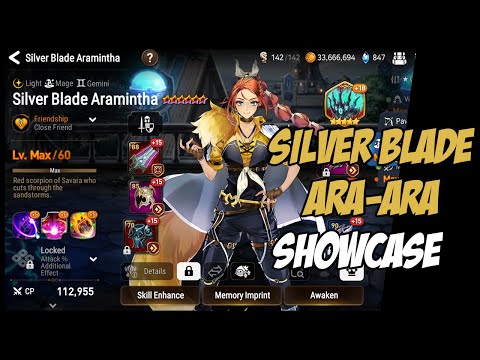 Silver Blade Aramintha Showcase (Guild War and Arena) - Epic Seven