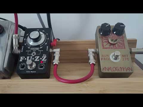 Test Kingtone Mini Fuzz Ge & Analogman Sunface NKT275