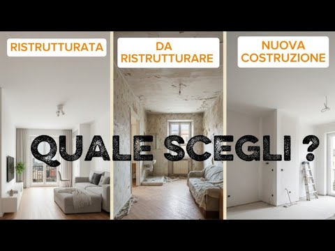 Buying a house: is it better to renovate, renovate, or build a new one?