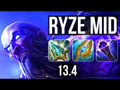 RYZE vs SETT (MID) | 1.5M mastery, 800+ games, 7/2/7 | KR Grandmaster | 13.4