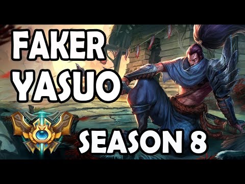SKT T1 Faker YASUO vs FIZZ - Ranked Challenger Korea