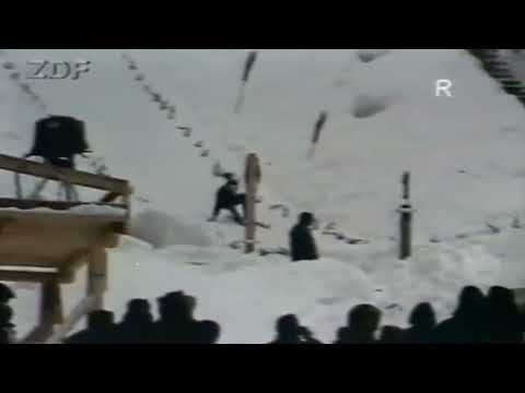 Vinko Bogataj - HORRIBLE CRASH - Oberstdorf 07.03.1970 - HQ COLOR
