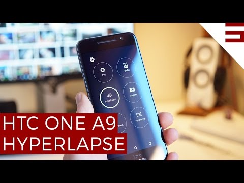 HTC One A9 - how to record a Hyperlapse video