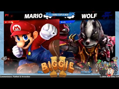 Biggie II: M|Aluf (Mario) Vs ENZ|Red (Wolf) - Winners Semifinals Ultimate