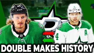 ? HISTORIC!!! ROOPE HINTZ, MIRO HEISKANEN MAKE DALLAS STARS PLAYOFF HISTORY IN GAME 2 VS  WILD