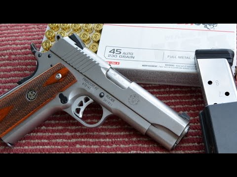 1st YouTube video about how much does a ruger 1911 9mm cost