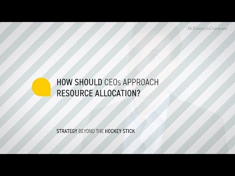 How should CEOs approach resource allocation?