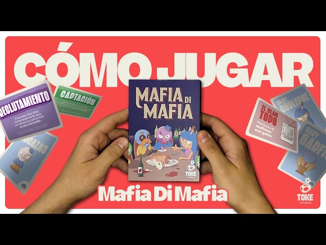 Vídeo relacionado con Mafia di Mafia - Juego de Mesa - Party Game - De 3 a 8 Jugadores - Divertido para Familia y Amigos - Regalo Original - Español