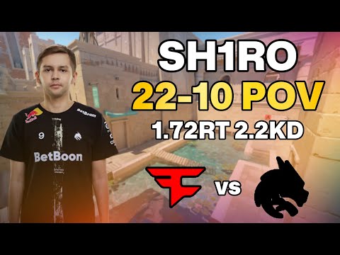 sh1ro (22-10) FaZe vs Spirit (Anubis) | BLAST Open Lisbon 2025 | PRO POV