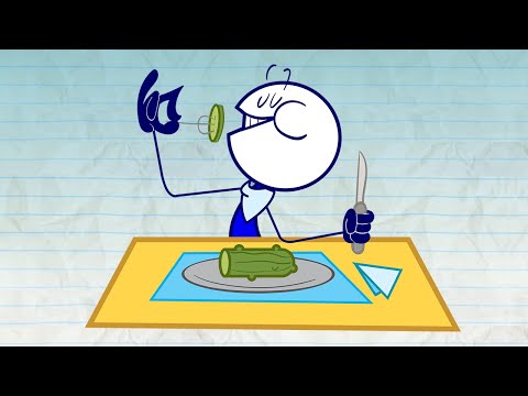PICKLE YOUR BATTLES | Pencilmation Cartoons!