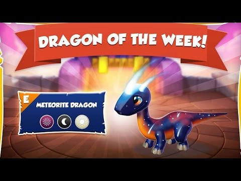 How to Breed the Meteorite Dragon (DOTW August 8 - 15th) - Dragon Mania Legends