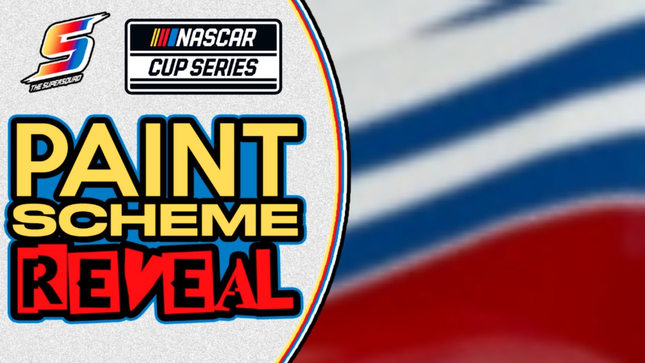 Kyle Larson's 2024 #5 HendrickCars.com Ruby Red Paint Scheme