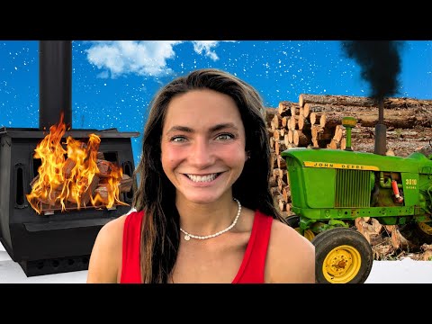 Can This Abandoned Log Splitter Heat My Farm Shop For CHEAP