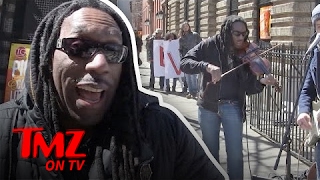 Boyd Tinsley Back To Busking On The Streets Of NYC | TMZ TV