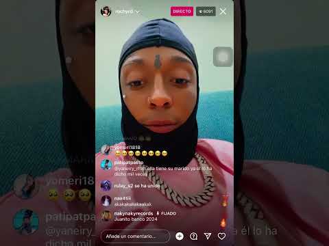 ROCHY RD PRESENTA SU NUEVA NOVIA y LE DA DINERO PARA UNA LIPO (live completo)