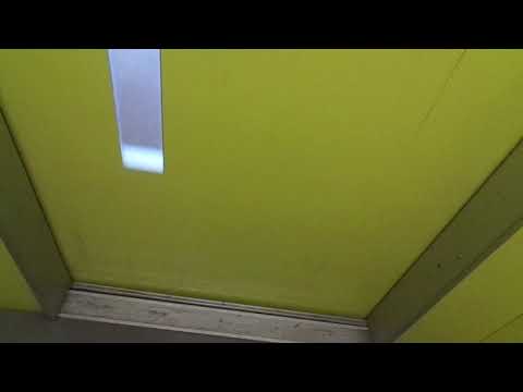 Amazing Old 1976 KONE Traction Elevator @ Rauhankatu 14b C, Turku, Finland