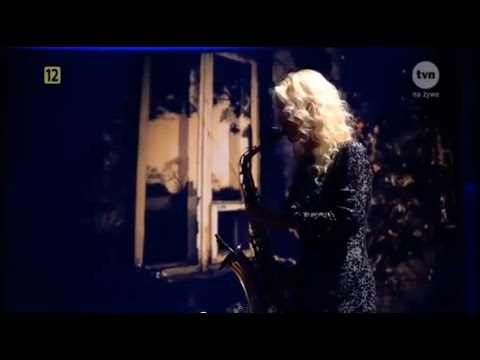 Saksofonistka - Areta Chmiel - X Factor program ( saxophone solo )