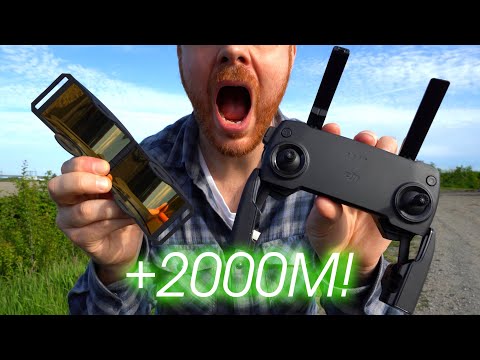Mavic Mini Range Extender Test & Better Range Tips!