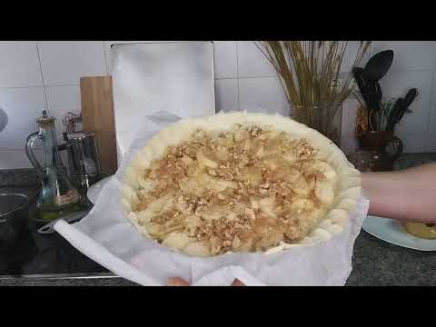 Hojaldre de manzanas y nueces caramelizadas, disfruta del momento, recetas de Rosa María