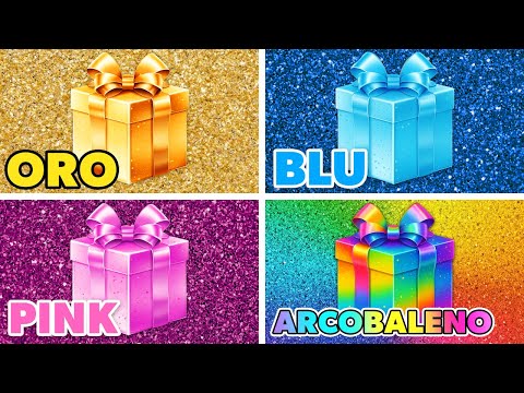 Choose your Gift! 🎁 How lucky are you? 🌈💙🎀💛 Gold, Blue, Pink, or Rainbow