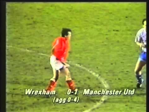 1990 November 7 Wrexham Wales 0 Manchester United England 2 Cup Winners Cup