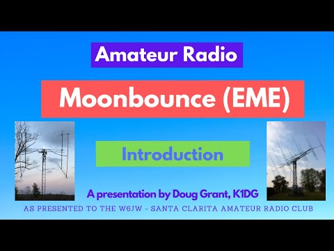 Introduction to Moon Bounce - Earth-Moon-Earth (EME)