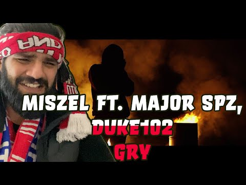 494 ???????? | Miszel ft. Major SPZ, Duke102 - GRY (REACTION!!) | POLISH DRILL REACTION W/ENGLISH LYRICS!!