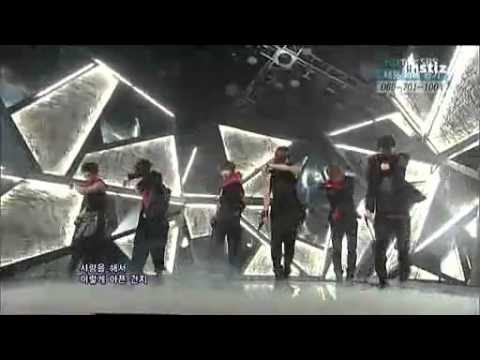 TBC SBS 100% - Bad Boy Hot Debut Inkigayo 130615