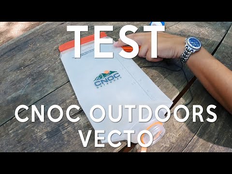 TEST - CNOC OUTDOORS VECTO - Cette poche a eau est parfaite !