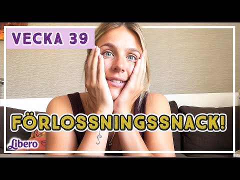 Nu peppar vi inför förlossningen! - Andrea Norrman vecka 39