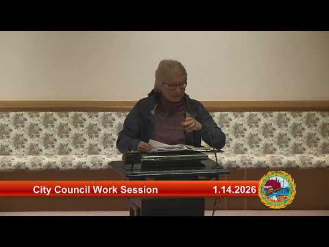 1.14.2026 City Council Budget Work Session