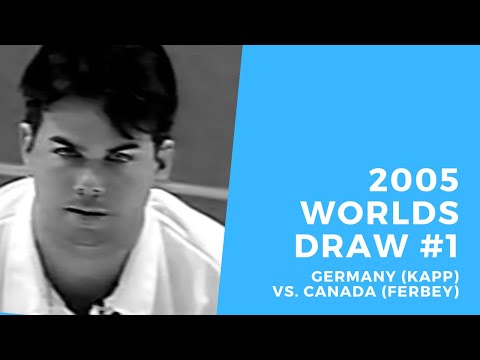 2005 Ford World Men's Curling Championship - Draw #1 - Germany (Kapp) vs. Canada (Ferbey)