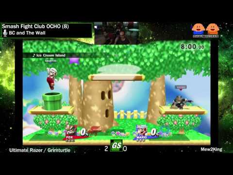 SFC8 | Grand Finals | (W) Grimturtle (Fox) vs COG MVG Mew2King (Mario)